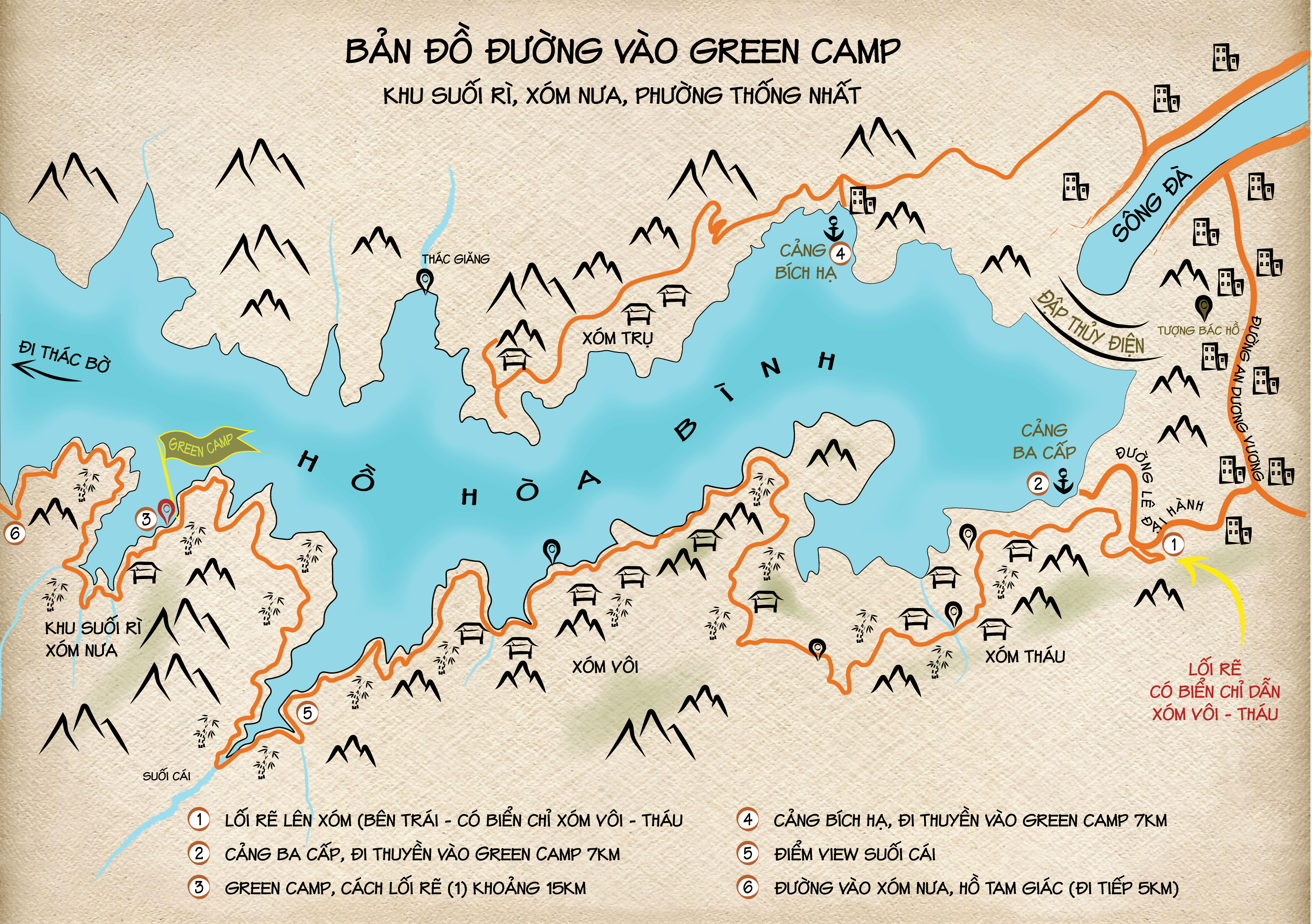 Vẻ đẹp Green Camp